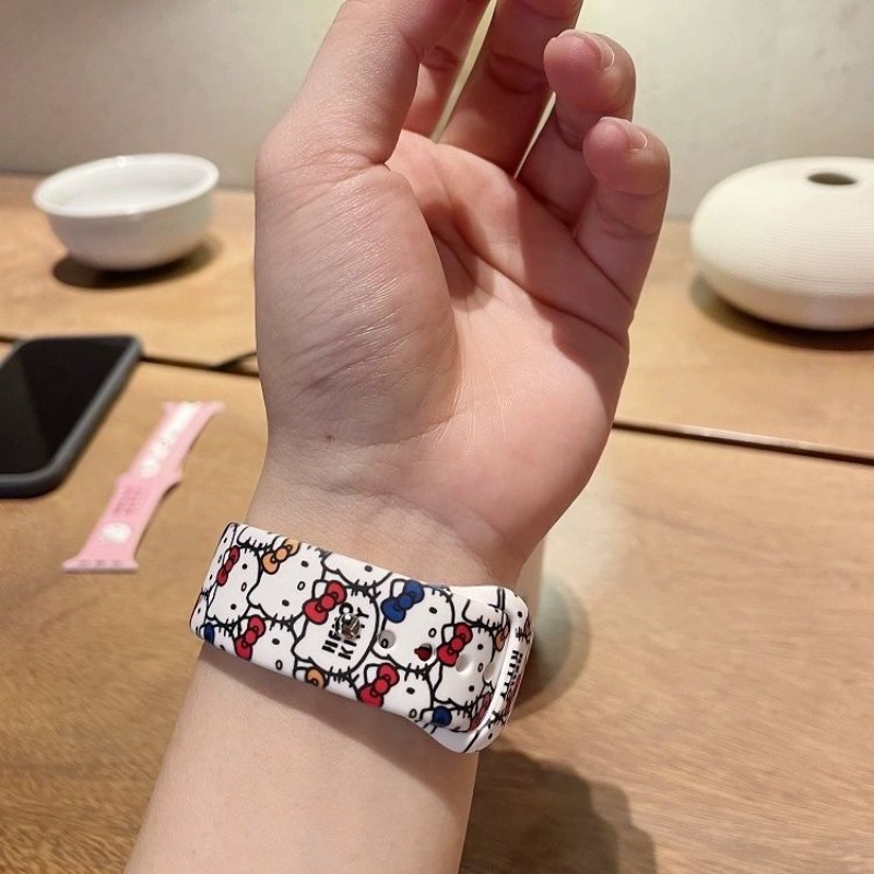 Anime Sanrio Cute Hello Kitty  – обзор и цена Apple Watch Band