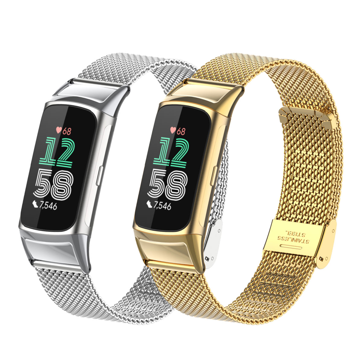 Suitable for Fitbit Charge 5/6 – обзор и цена Mesh Stainless Strap