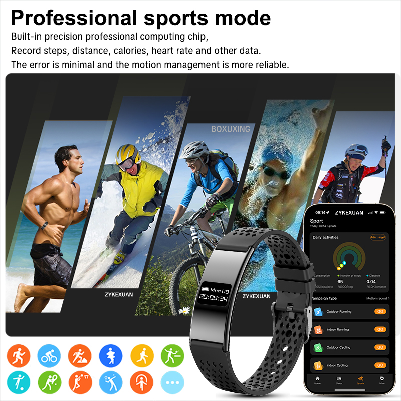 New Sport Smart Bracelet Men F – обзор и цена Smartwatch Health Watches For Women