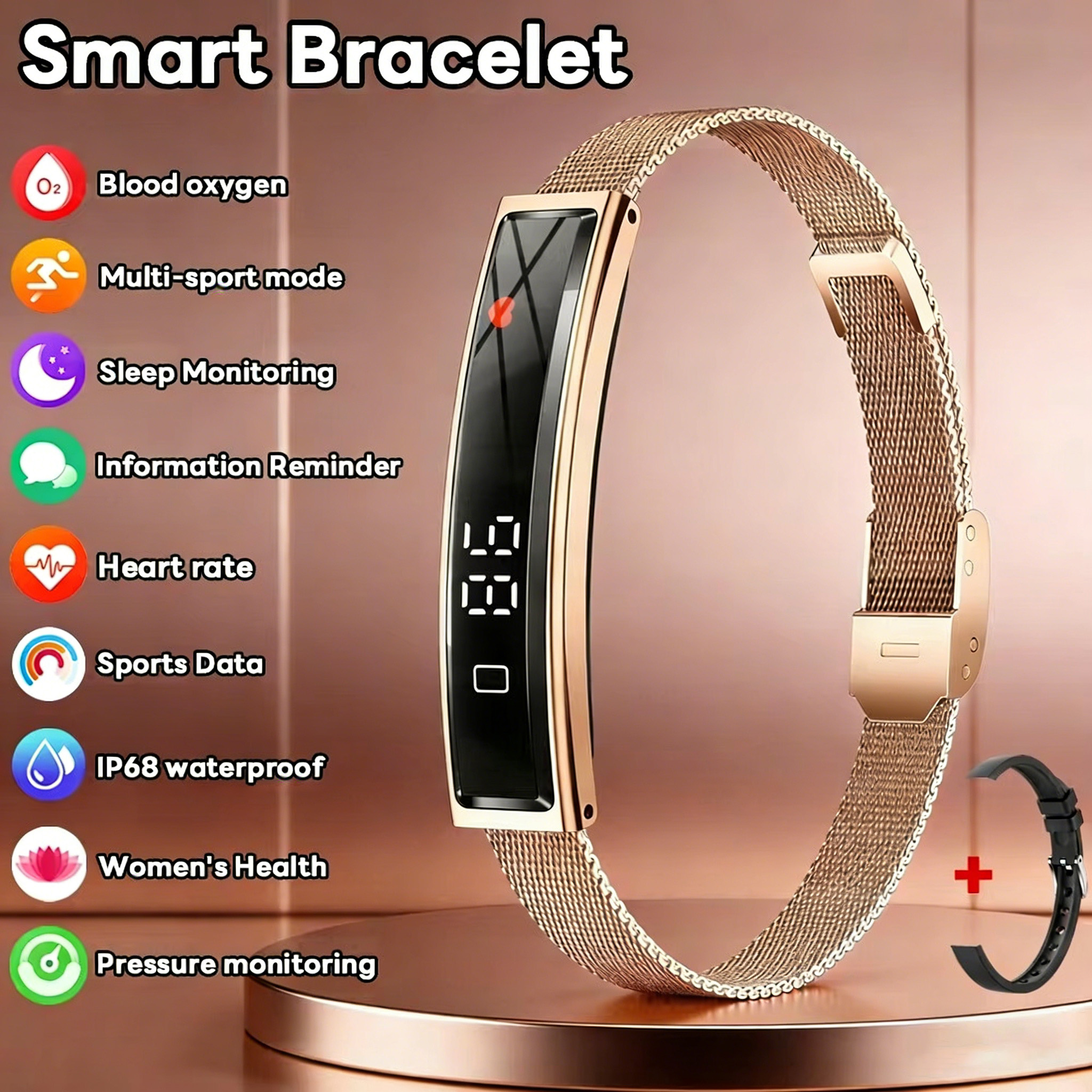 2026 New Fashion Women Smart B – обзор и цена Smartwatch Health Watches For Women