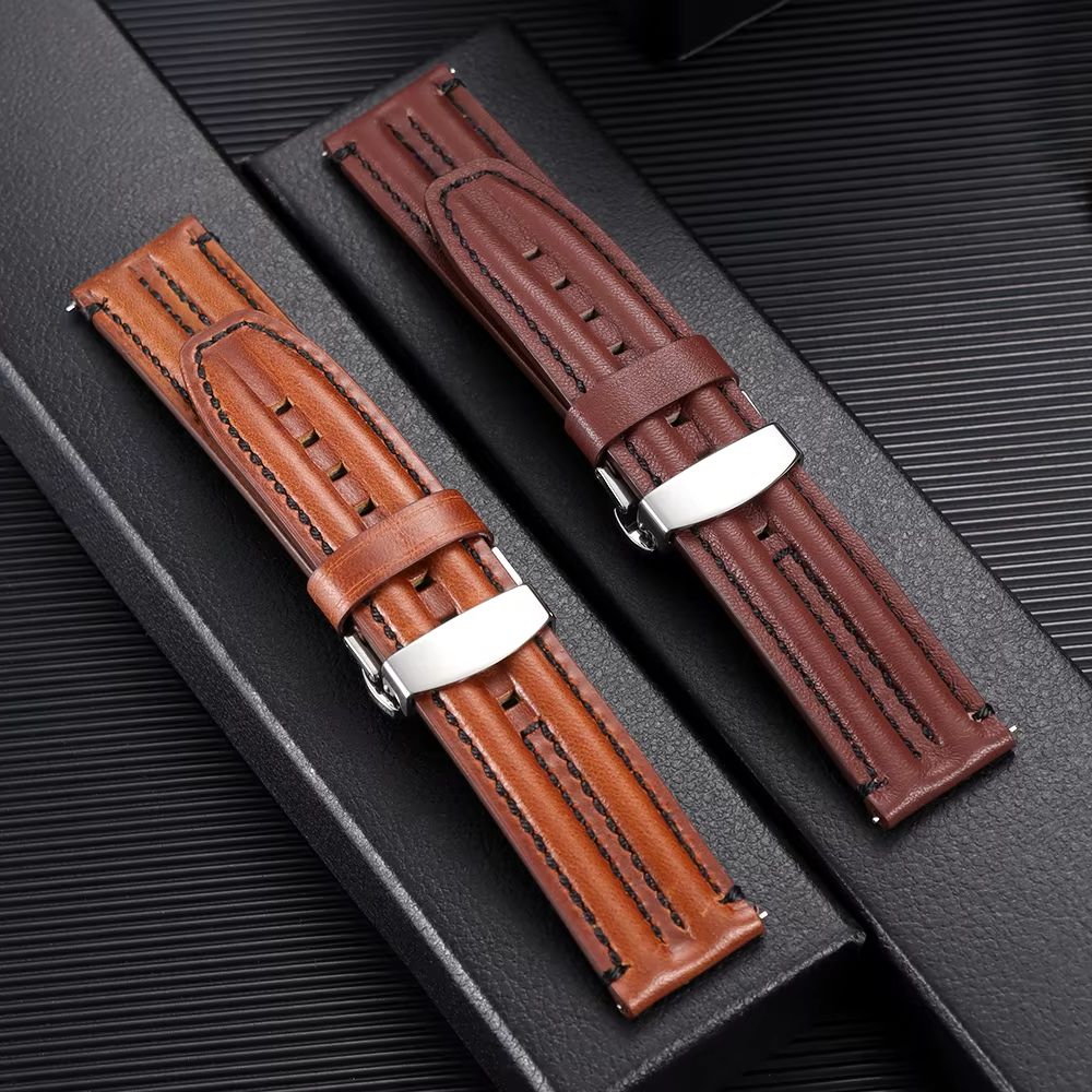 20mm 22mm Genuine Cowhide Watc – обзор и цена Smartwatch Vintage Watches For Men