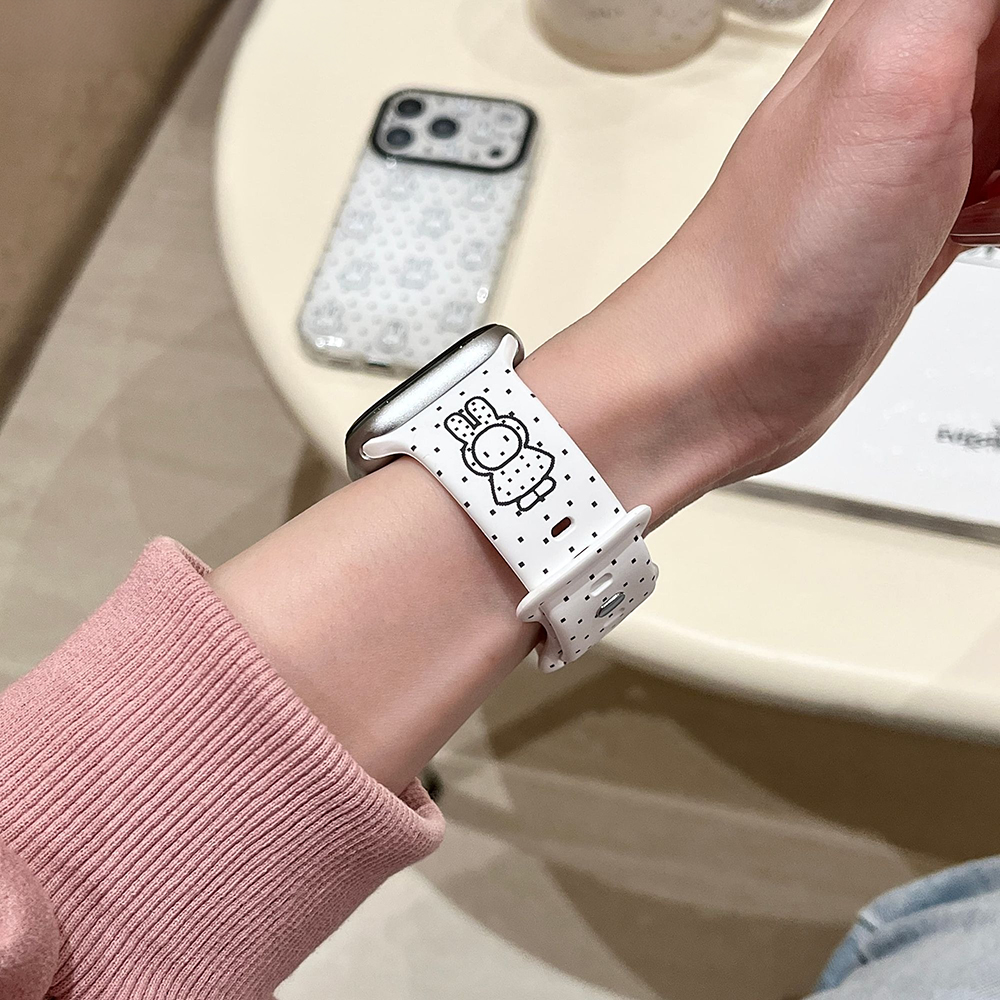 Kawaii Miffy Silicone Watch Ba – обзор и цена Apple Watch Band