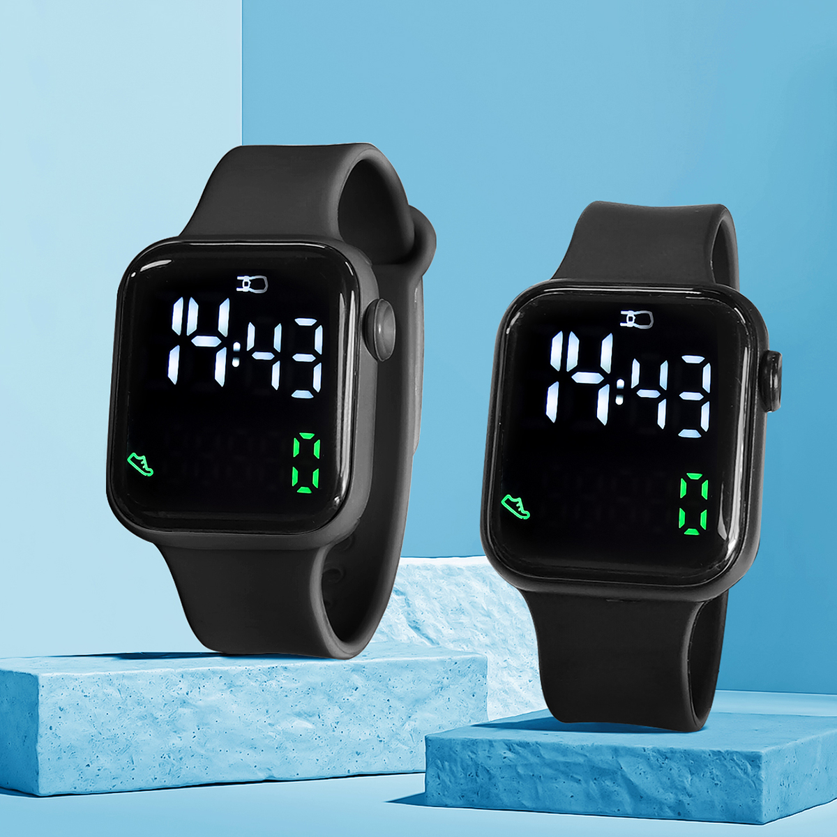 New 2PCS Student Minimalist Sm – обзор и цена Smartwatch Watches For Girls