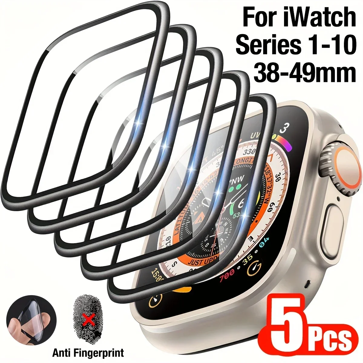 1-5pcs Anti-scratch Film For A – обзор и цена Apple Watch Band