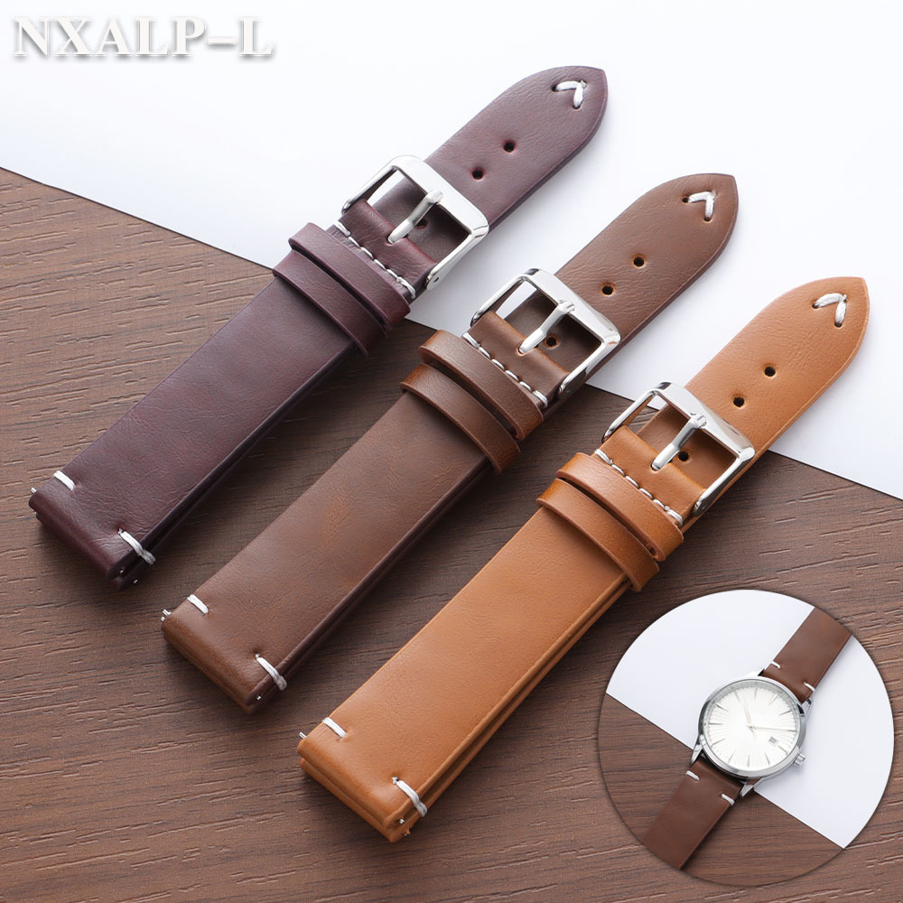 Stitching Bracelet 18mm 20mm 2 – обзор и цена Smartwatch Vintage Watches For Men