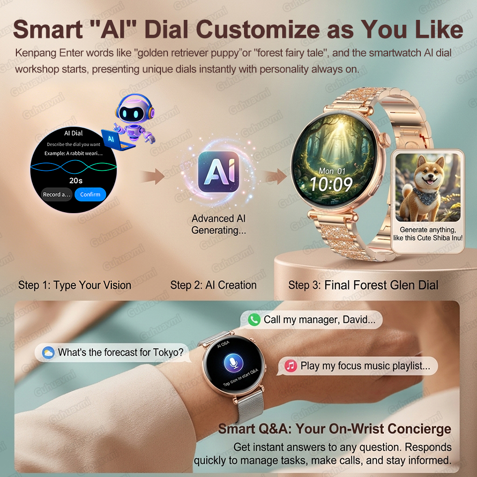 2026 New Women AI Smart Diagno – обзор и цена Smartwatch Health Watches For Women