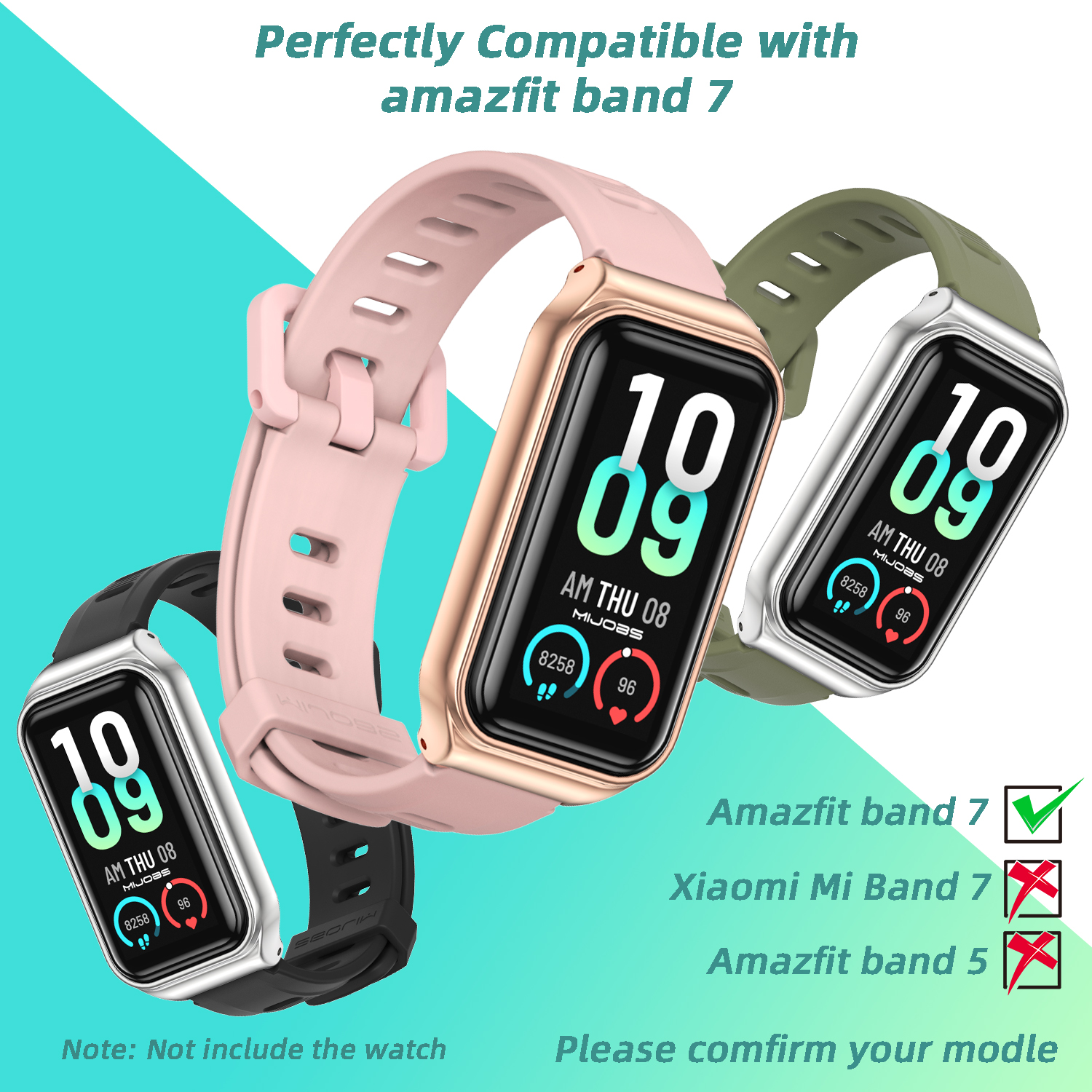 Strap For Amazfit Band 7 Smart – обзор и цена Smartwatch English