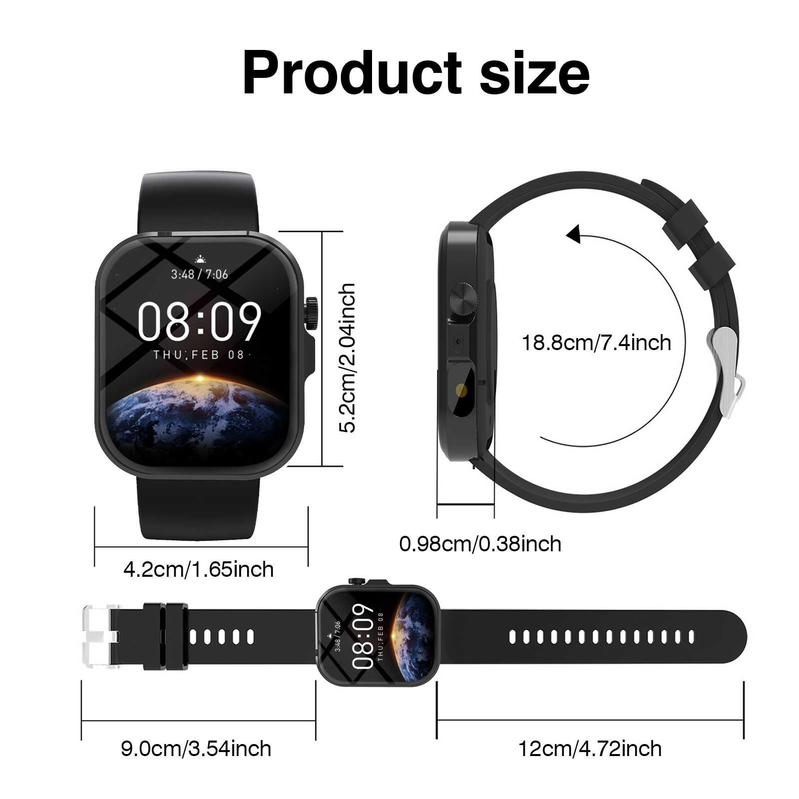 2026 New Start Watch, Full-Scr – обзор и цена Smartwatch Watches That Connect To Iphone