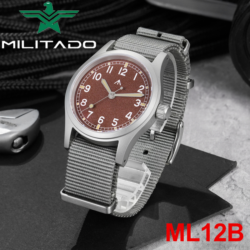 Militado ML12B Mens Watch VH31 – обзор и цена Smartwatch Vintage Watches For Men