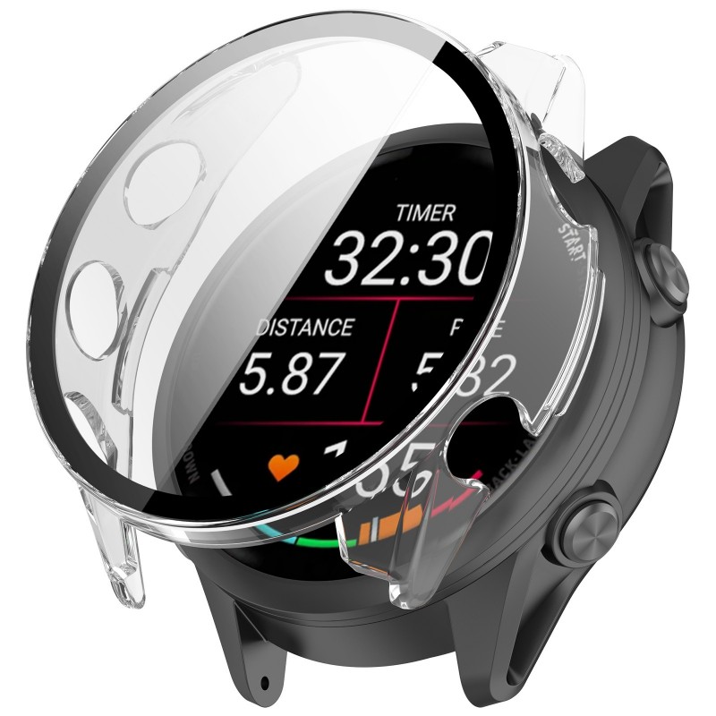 Tempered Glass Case for Garmin – обзор и цена Smartwatch English