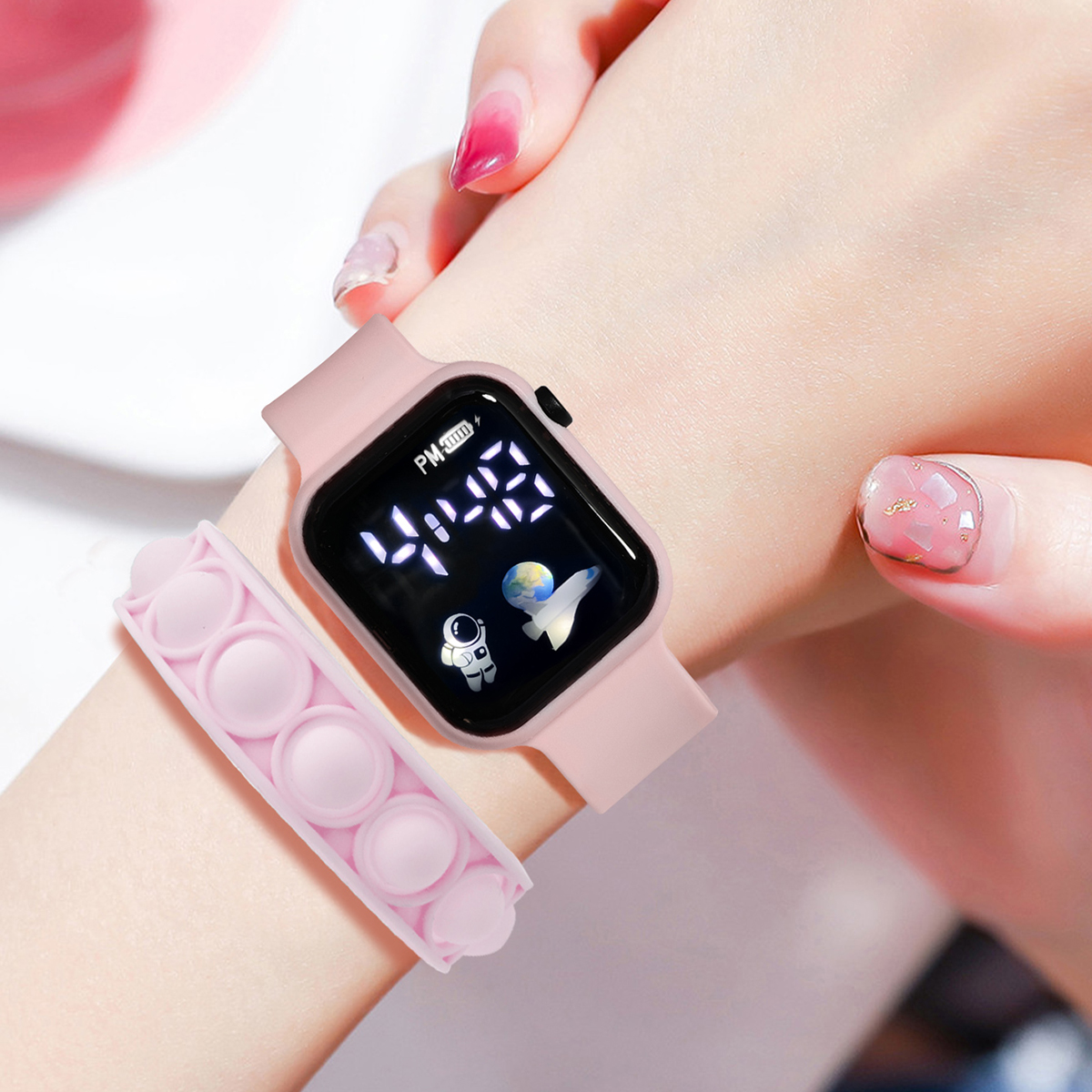 2PCS Children's Smart Watch Br – обзор и цена Smartwatch Watches Gift For Girls