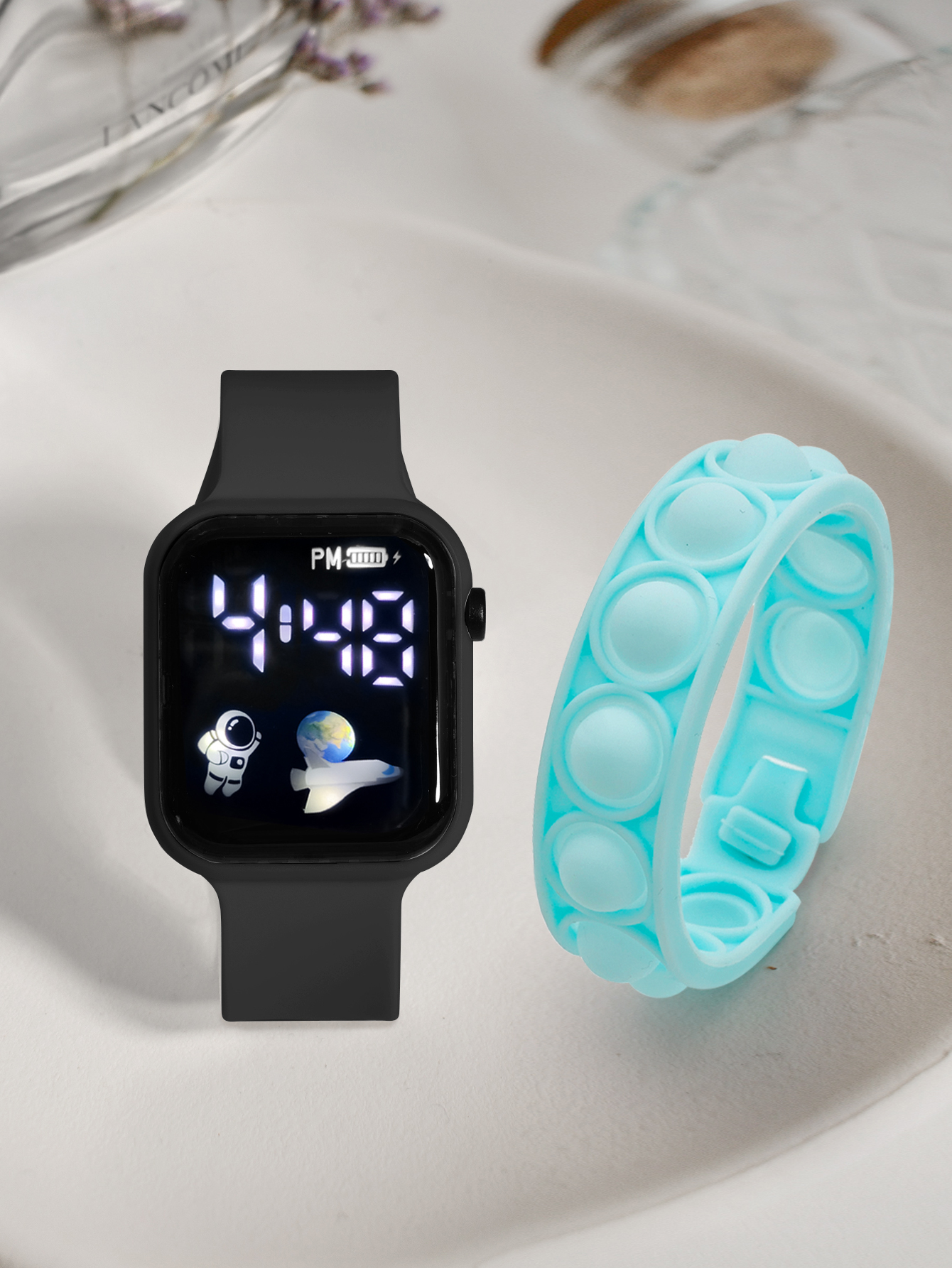 2PCS Children's Smart Watch Br – обзор и цена Smartwatch Watches Gift For Girls
